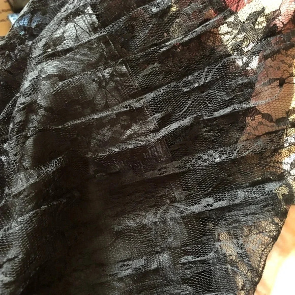 Maniju Lace/Mesh Tulle Skirt - Picture 6 of 9